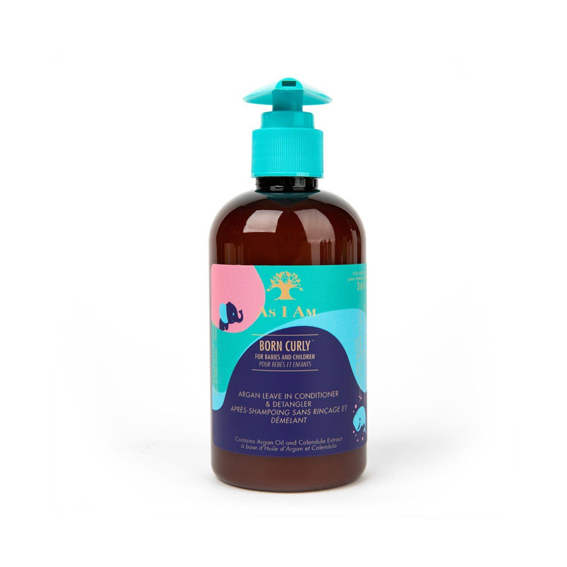 As I Am Born Curly Argan Leave In & Detangler 240ml