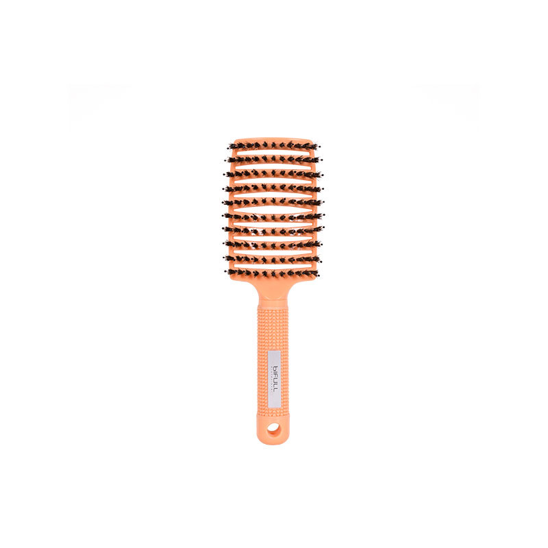 Bifull Brosse Squelette en Poils de Sanglier et Nylon Total Brush Orange Bifull Brosse Squelette en Poils de Sanglier et Nylon Total Brush Orange