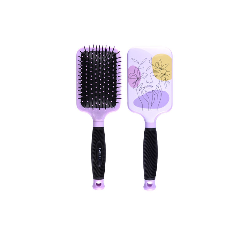 Bifull Brosse Raquette Lilas Pastel Silhouette Bifull Brosse Raquette Lilas Pastel Silhouette