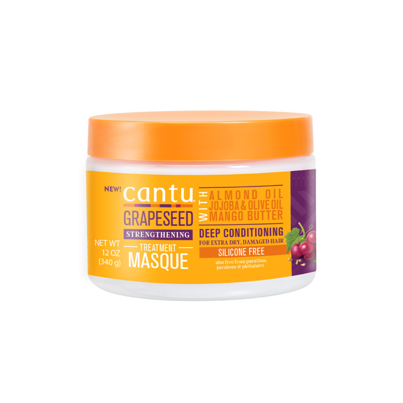 Cantu Grapeseed Strengthening Treatment Masque (340gr) Cantu Grapeseed Strengthening Treatment Masque (340gr)