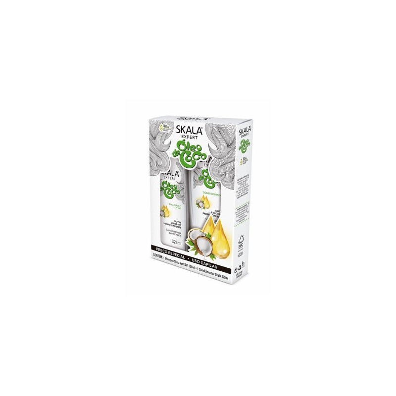 Skala Pack Oleo de Coco Champú + Acondicionador
