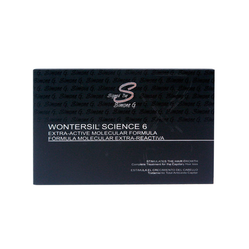 Simone G. 40 Anti-Caída Wontersil Science-6 Ampollas (6x15ml)