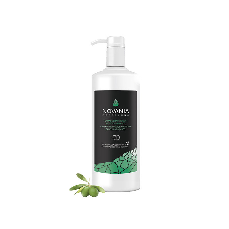 Novania Shampooing Nutrition & Reparation Cheveux Abîmés (1000ml) Novania Shampooing Nutrition & Reparation Cheveux Abîmés (1000ml)