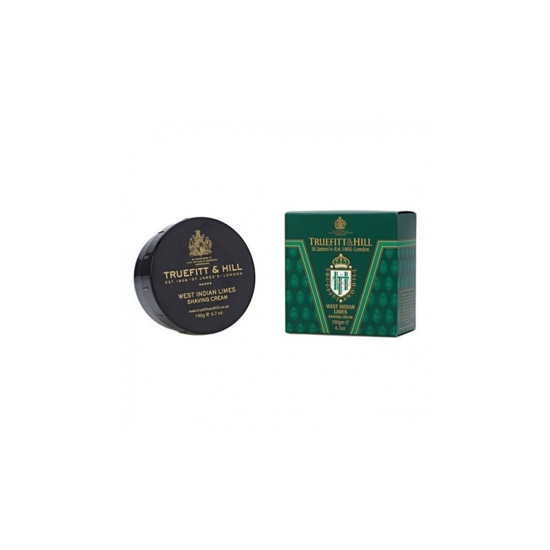 Truefitt & Hill West Indian Limes Crème de Rasage (190g) Truefitt & Hill West Indian Limes Crème de Rasage (190g)