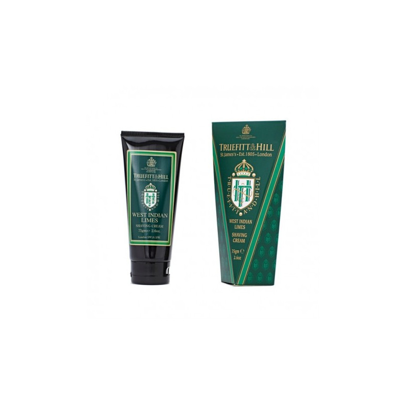 Truefitt & Hill West Indian LimesTube de Crème à Raser (75g) Truefitt & Hill West Indian LimesTube de Crème à Raser (75g)