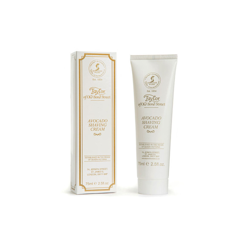 Taylor of Old Bond Street Crème à Raser Avocado en Tube (75ml) Taylor of Old Bond Street Crème à Raser Avocado en Tube (75ml)
