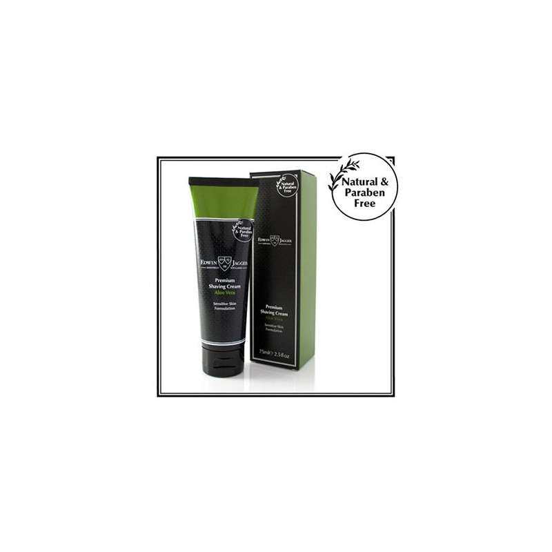 Edwin Jagger Crème d'Afeitar Aloe Vera Tub (75ml) Edwin Jagger Crème d'Afeitar Aloe Vera Tub (75ml)