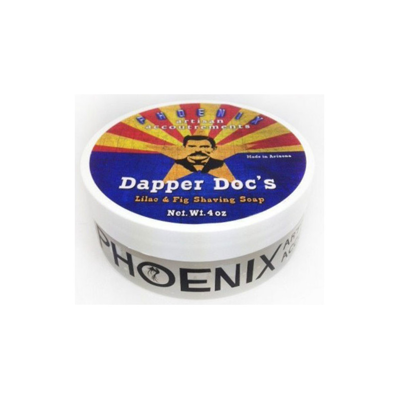 Phoenix Artisan Accoutrements Dapper Doc savon à raser (114gr) Phoenix Artisan Accoutrements Dapper Doc savon à raser (114gr)