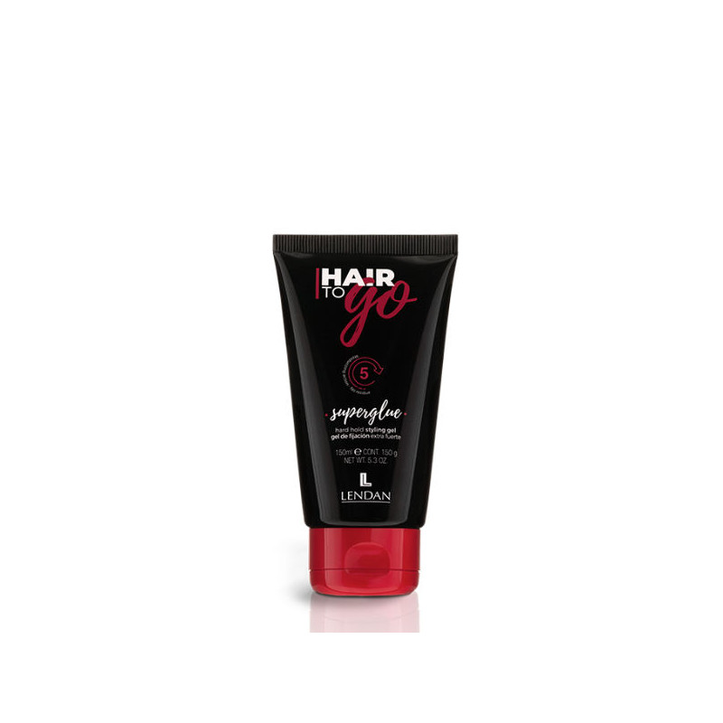 Lendan Hair To Go Superglue, Gel Fixation Extra Dur (150ml) Lendan Hair To Go Superglue, Gel Fixation Extra Dur (150ml)