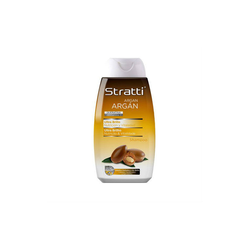 Stratti Aragan & Keratina Shampooing (400ml) Stratti Aragan & Keratina Shampooing (400ml)