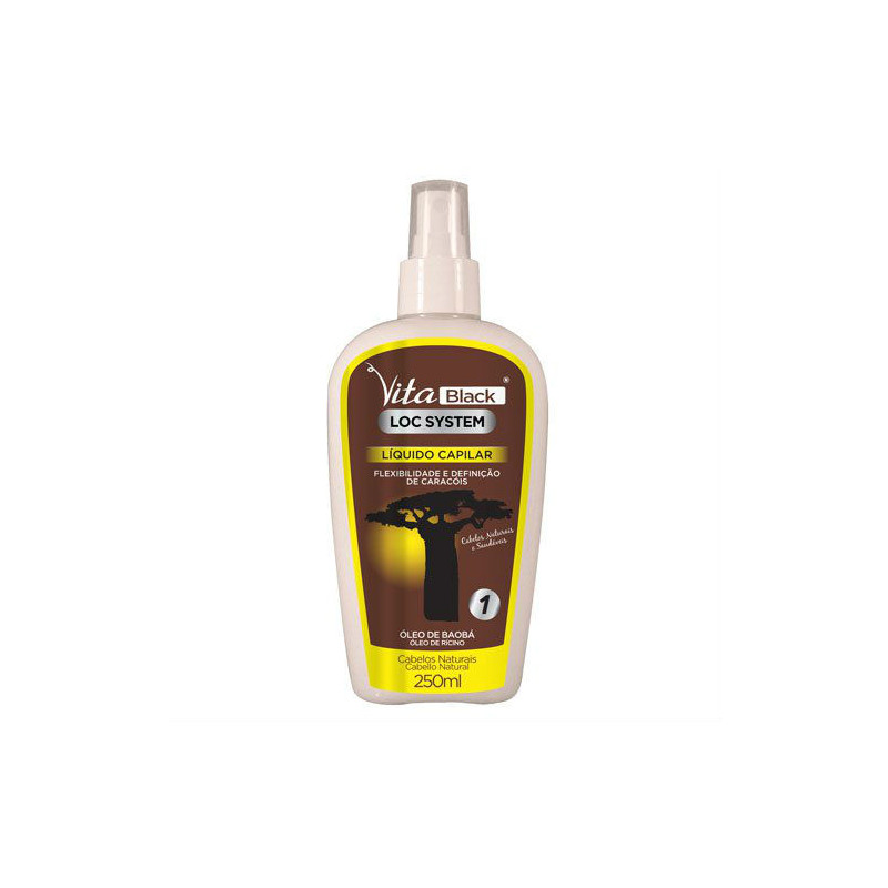 VitaBlack Loc System Sérum Activateur (250ml) VitaBlack Loc System Sérum Activateur (250ml)