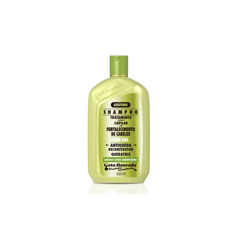 Gota Dourada Queratrix Shampooing Anti-Chute Sans Sel (430ml)