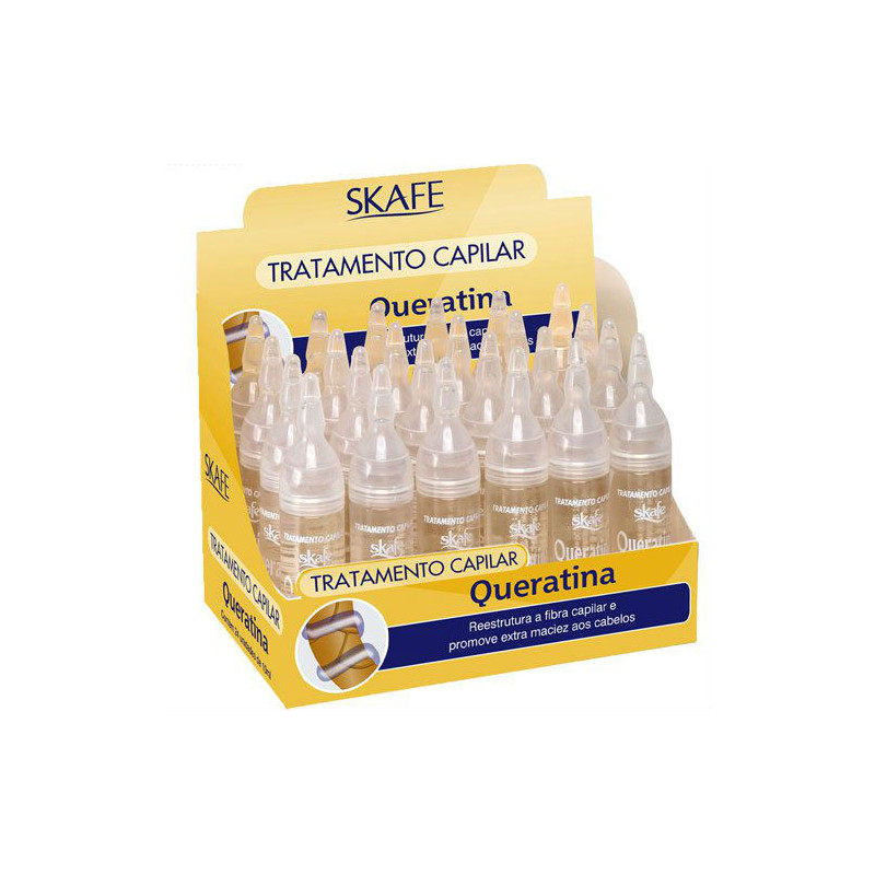 Skafe Dose de Traitement Kératine Brésilienne(10ml) Skafe Dose de Traitement Kératine Brésilienne(10ml)