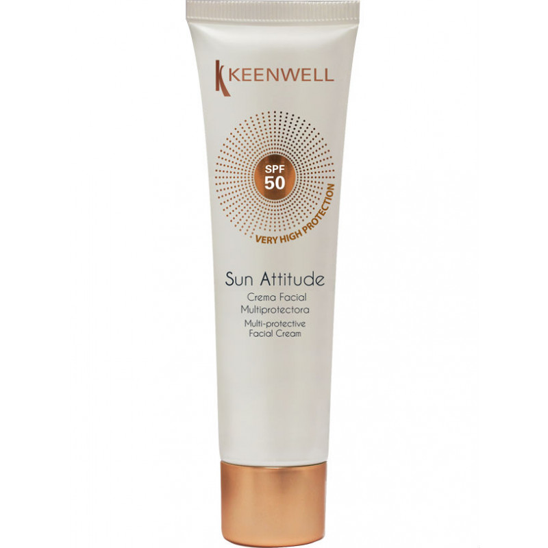 Keenwell Solaire Crème Visage Multi-Protecteur SPF50 (60ml) Keenwell Solaire Crème Visage Multi-Protecteur SPF50 (60ml)