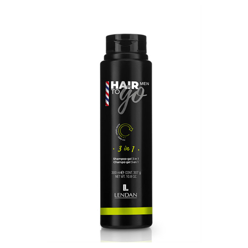 Lendan Hair To Ho Men 3&1 Shampooing Gel Douche et Gel de Rasage Énergisant Lendan Hair To Ho Men 3&1 Shampooing Gel Douche et Gel de Rasage Énergisant