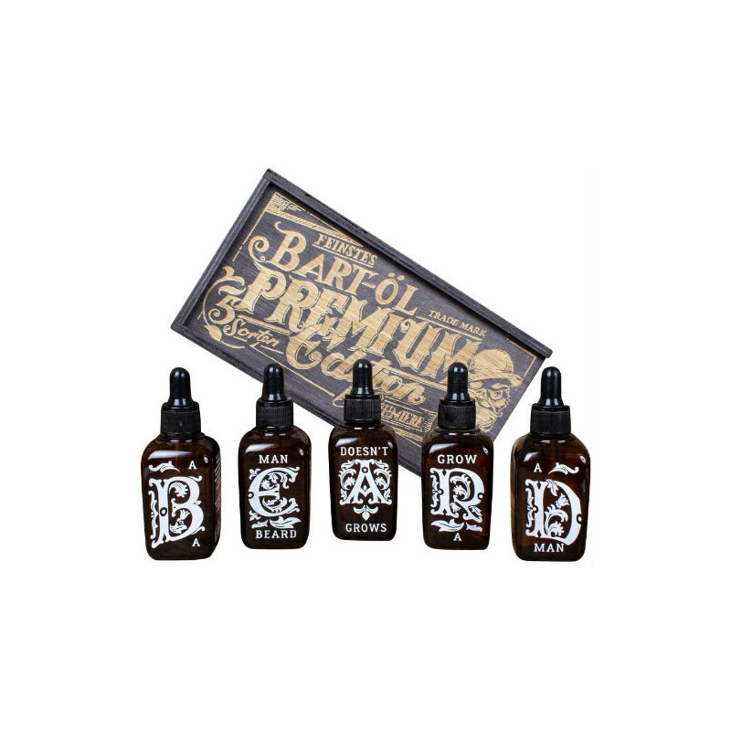 Schmiere Set Beard Oil 5 Flavours Each (5X50ml) Schmiere Set Beard Oil 5 Flavours Each (5X50ml)