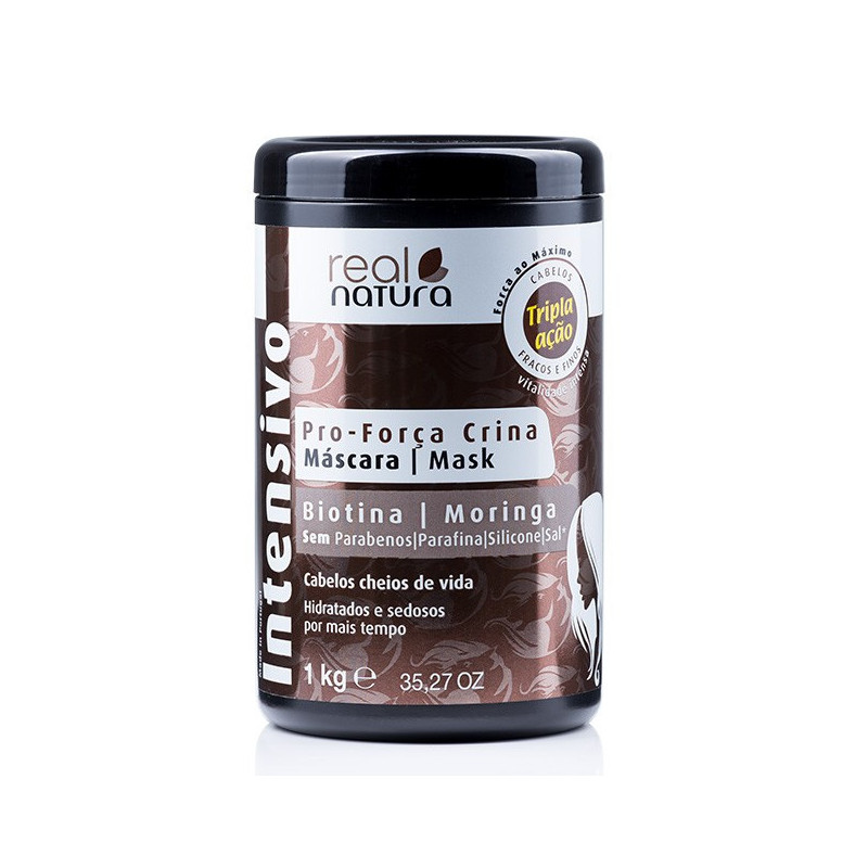 Real Natura Pro-Força Crina Masque Sans Sel (1Kg) Real Natura Pro-Força Crina Masque Sans Sel (1Kg)