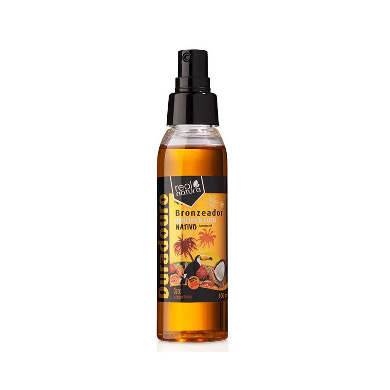 Real Natura Urucum+Coco Huile de Bronzage Real Natura Urucum+Coco Huile de Bronzage