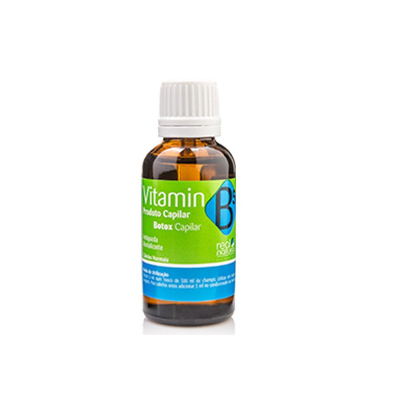 Real Natura Vitamina B5 + Oleo de Ricino (30ml) Real Natura Vitamina B5 + Oleo de Ricino (30ml)