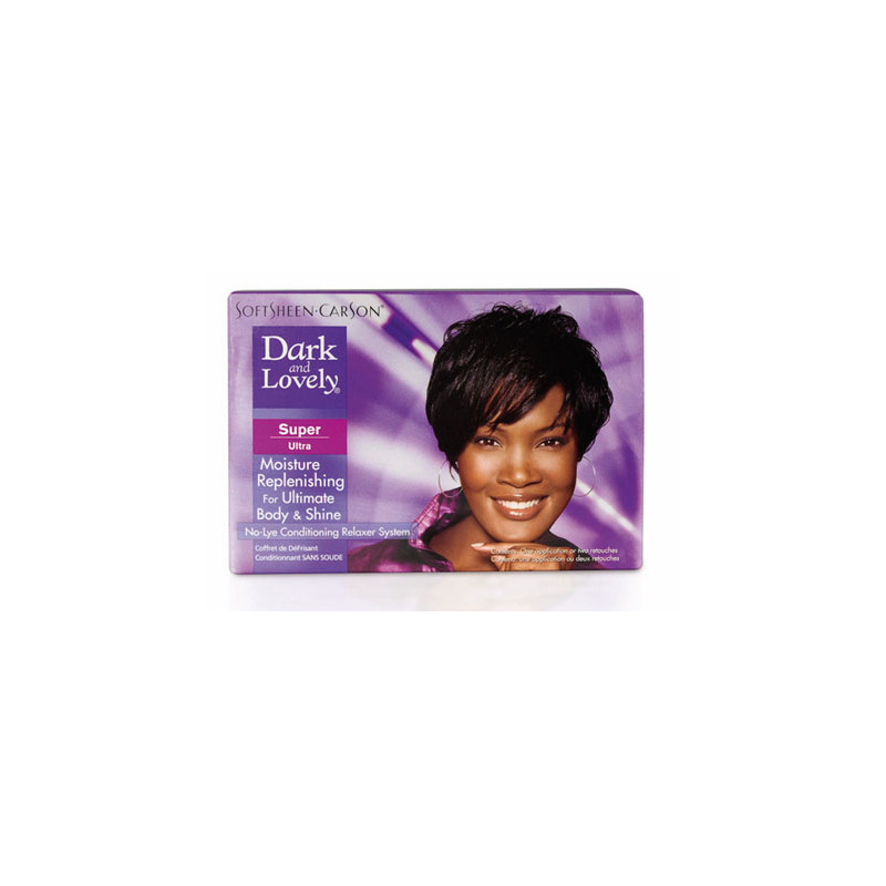 Dark and Lovely Kit No-Lye Defrisant Hydratant Sans Soude Formule Super Dark and Lovely Kit No-Lye Defrisant Hydratant Sans Soude Formule Super