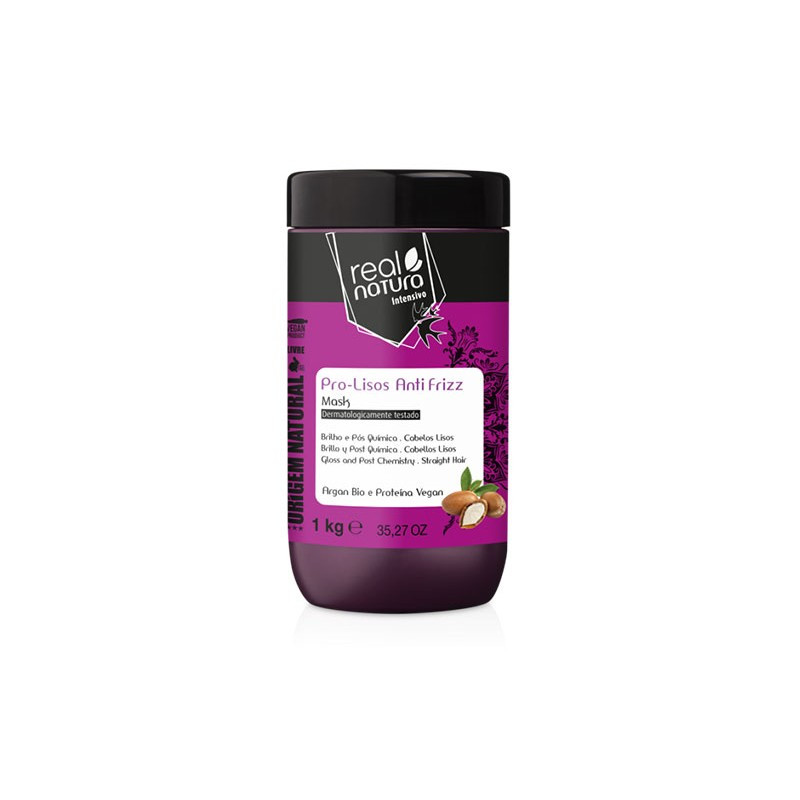 Real Natura Pro-Lisos Anti Frizz Argan Masque (1Kg) Real Natura Pro-Lisos Anti Frizz Argan Masque (1Kg)