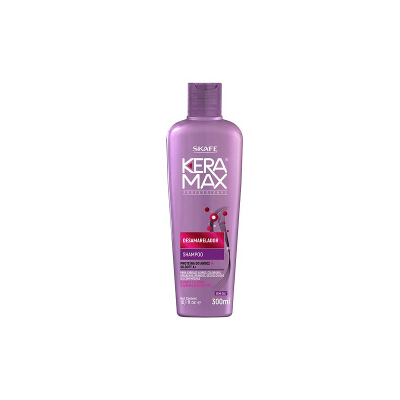 Skafe Keramax Blond Anti-yellow Shampooing (300ml) Skafe Keramax Blond Anti-yellow Shampooing (300ml)