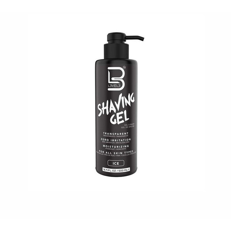 L3vel3 Gel à Raser Transparent (500ml) L3vel3 Gel à Raser Transparent (500ml)